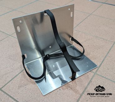 Universeller Kanister Halter mit Befestigungsband